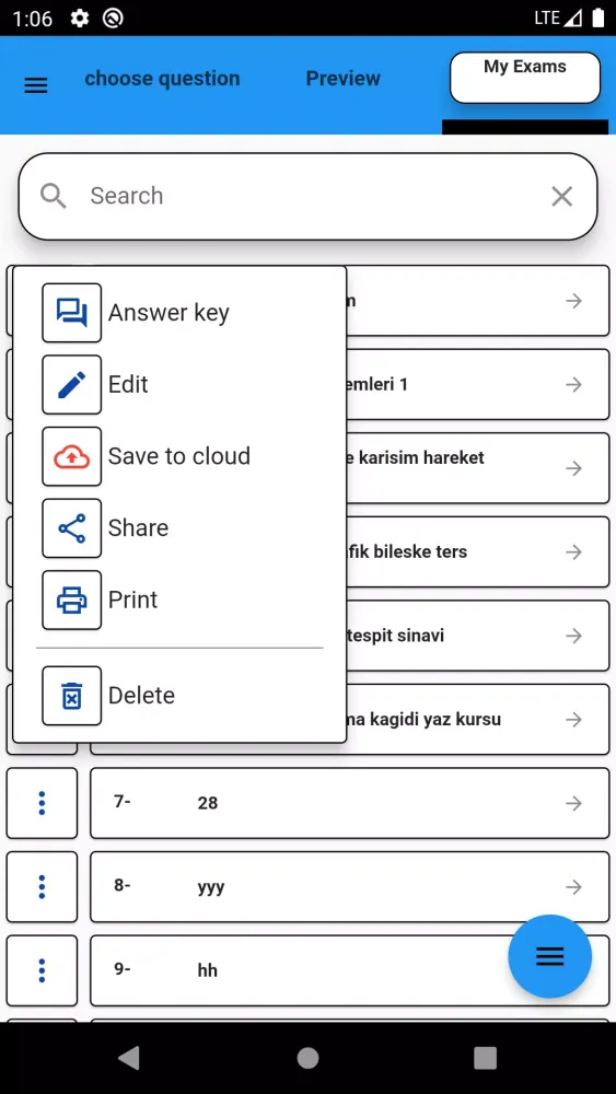 Скриншоты PDF Quiz-Exam Create Pro