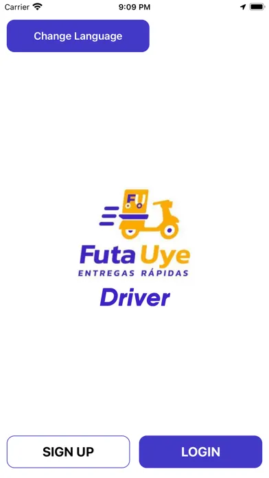 Capturas de tela do Futa Uye Delivery Driver