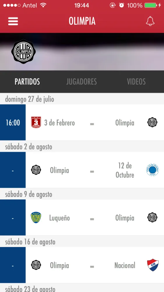 Fútbol Paraguay 스크린샷