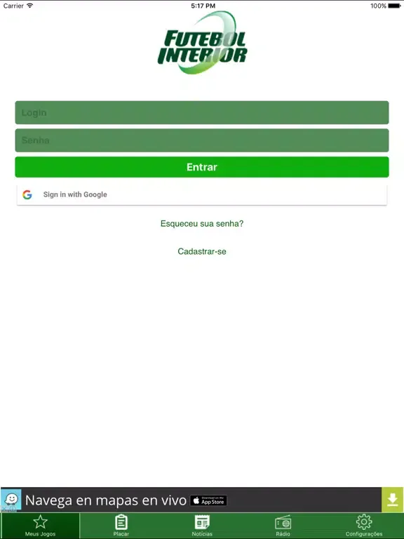 Capturas de pantalla de Placar FI iPad 