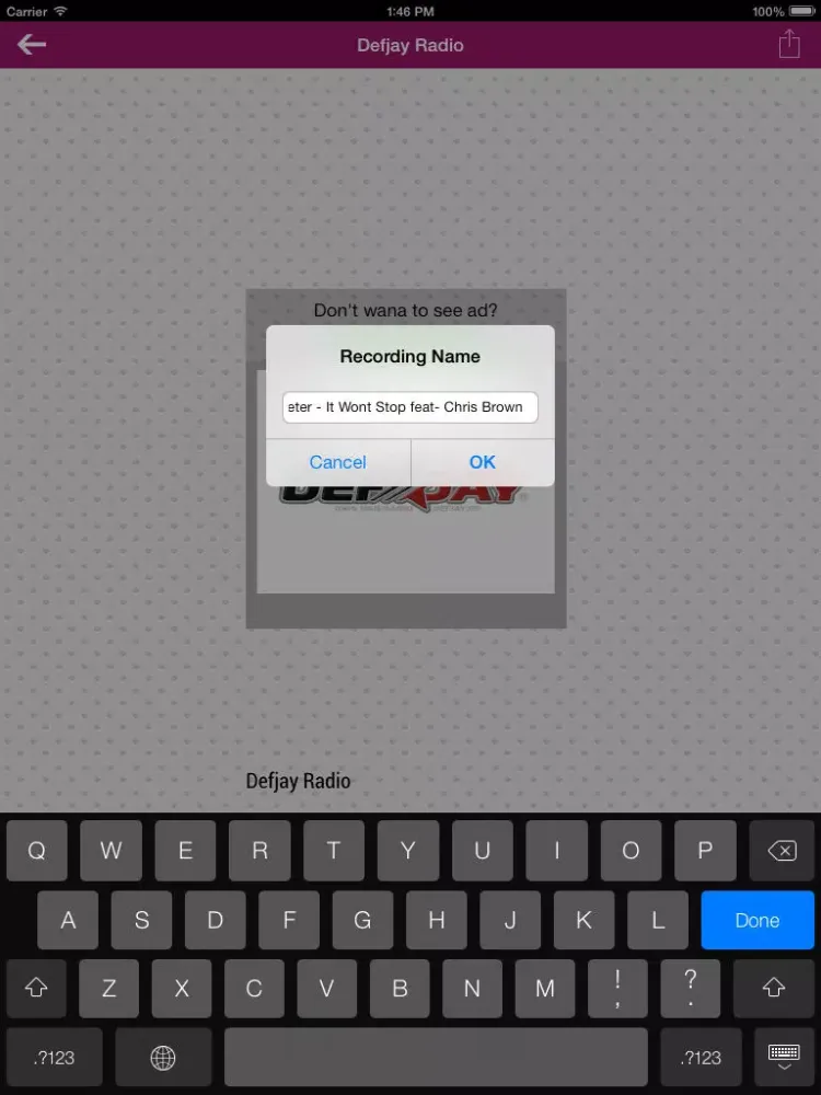 Hip Hop Radio! iPad  Ekran Görüntüleri