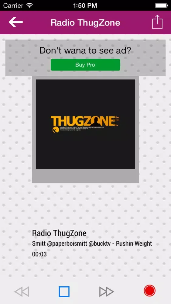 Hip Hop Radio! Ekran Görüntüleri