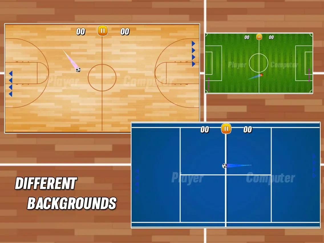 Capturas de pantalla de Pong Reborn iPad 