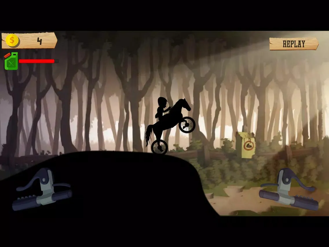Captures d'écran de Shadow Animals Motorcycle Ride iPad 