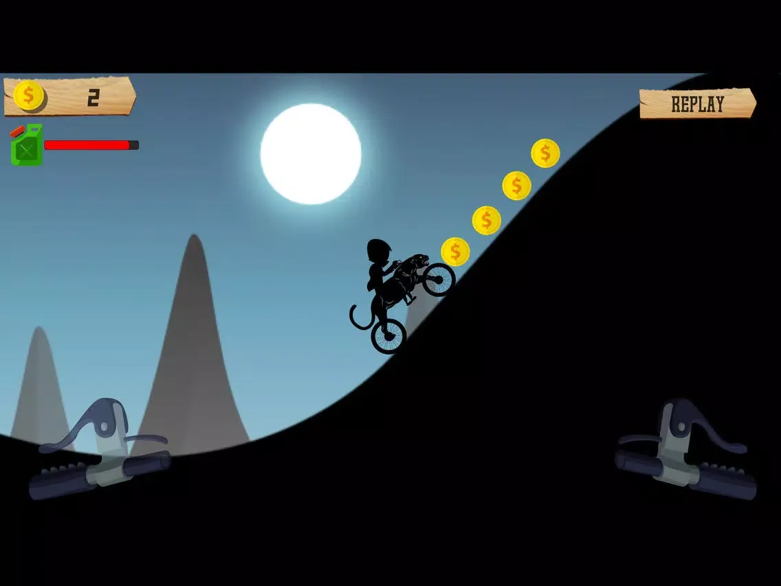 Captures d'écran de Shadow Animals Motorcycle Ride iPad 