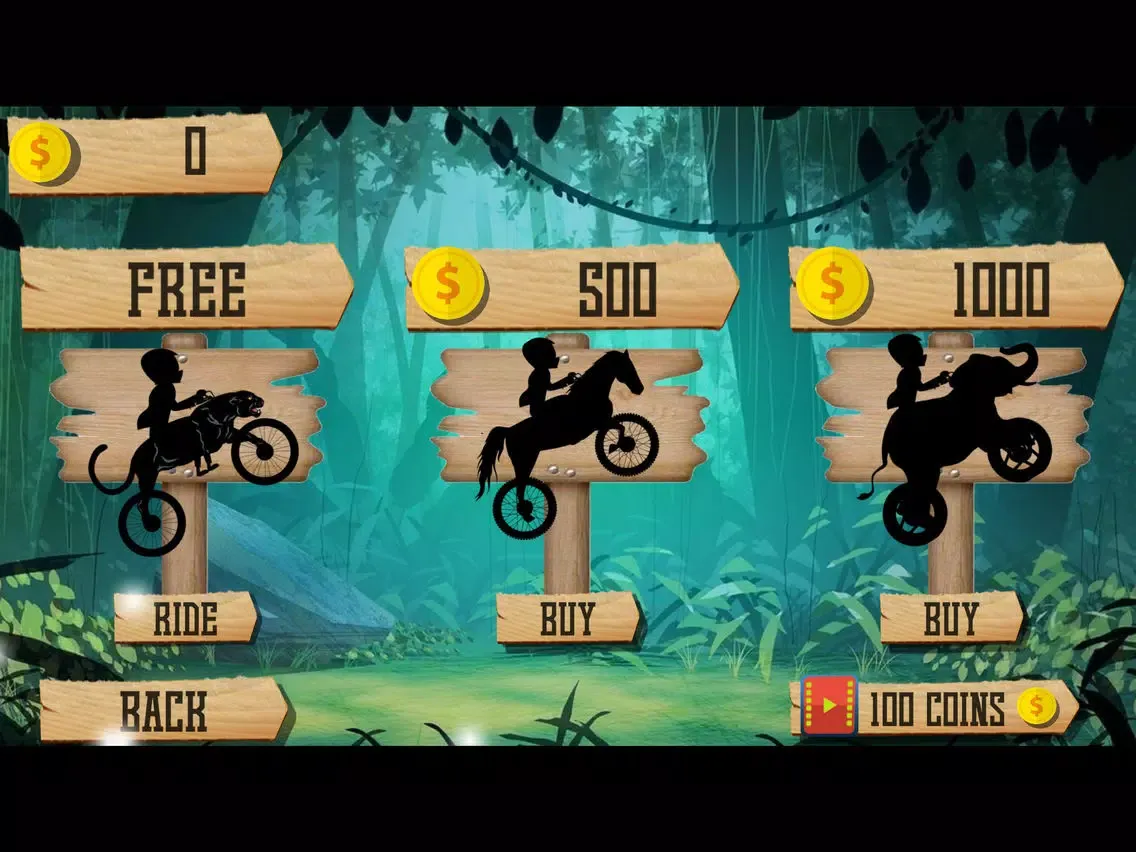 Captures d'écran de Shadow Animals Motorcycle Ride iPad 