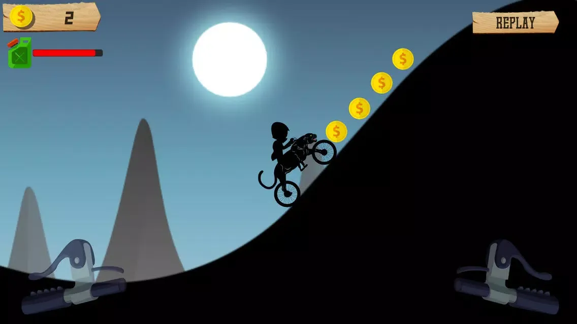 Captures d'écran de Shadow Animals Motorcycle Ride