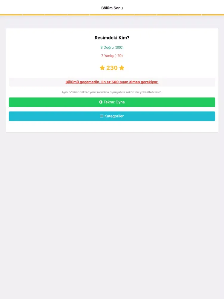 Tangkapan skrin Fanatikler iPad 