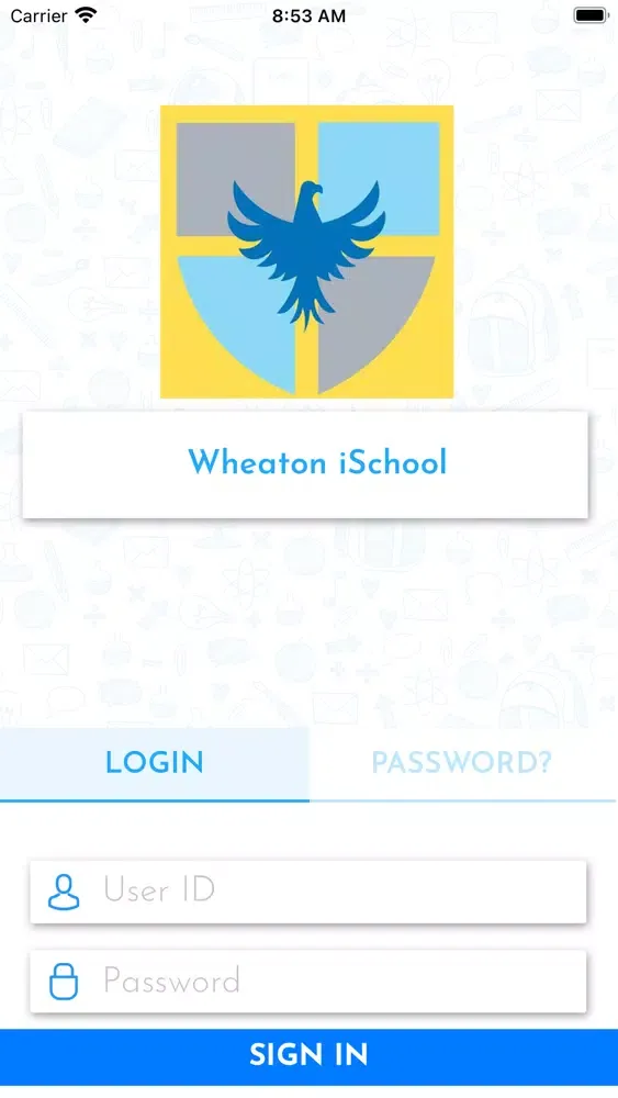 Capturas de tela do Wheaton iSchool
