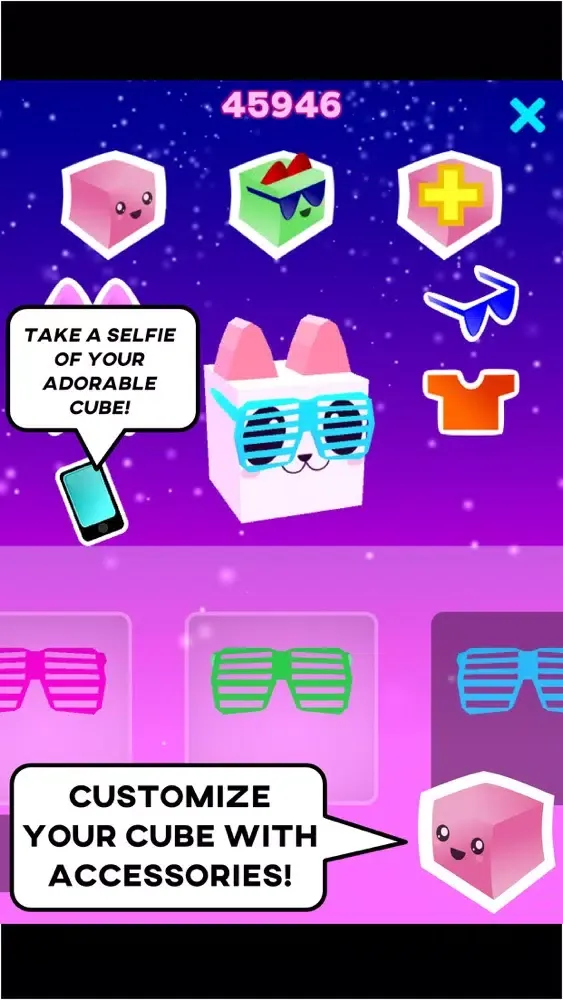 Cute Cube Jump! स्क्रीनशॉट