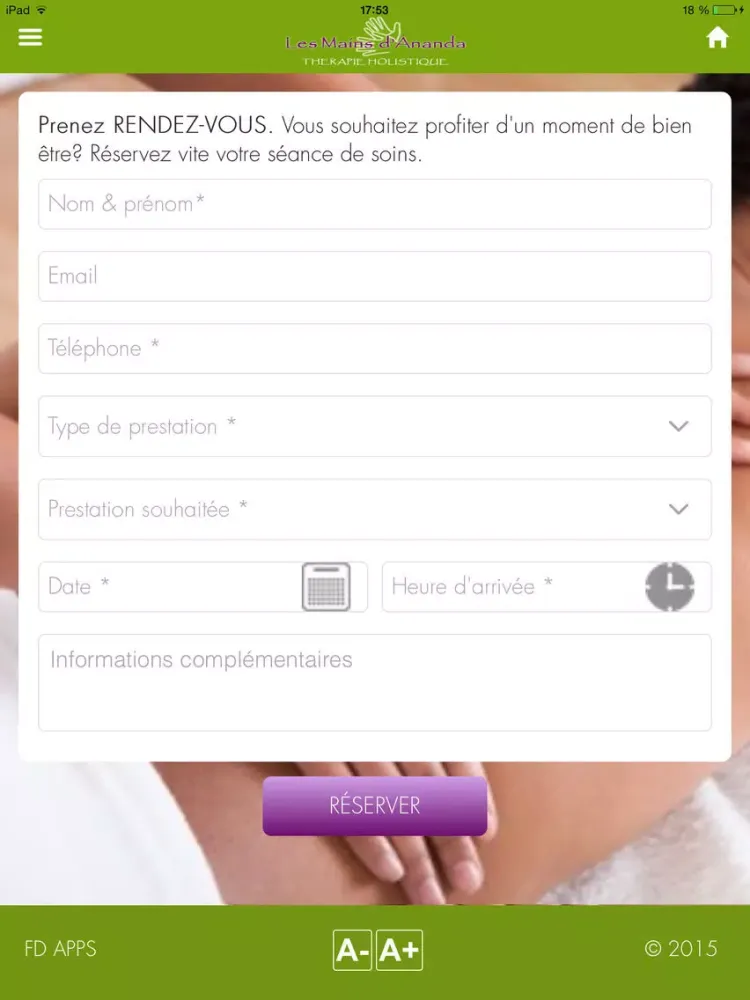 Mains d'Ananda iPad  स्क्रीनशॉट
