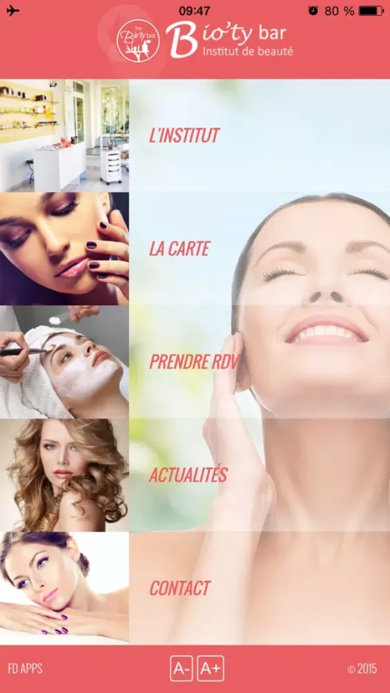 Captures d'écran de MON BIOTYBAR