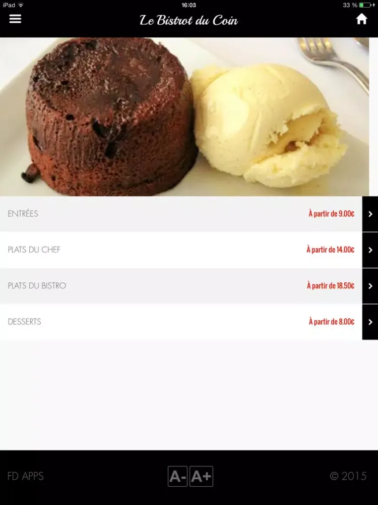 Скриншоты Bistrot Du Coin iPad 