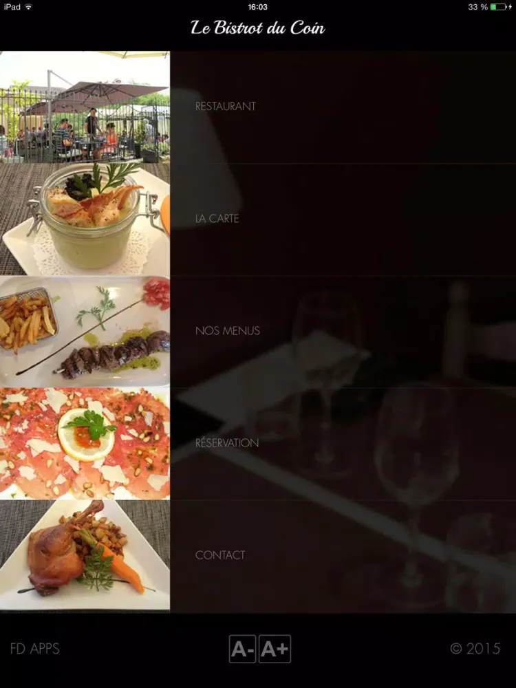 Скриншоты Bistrot Du Coin iPad 