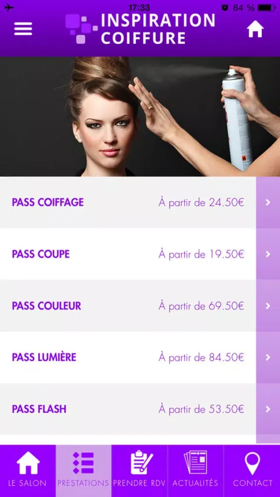 Screenshot di EURL Inspiration