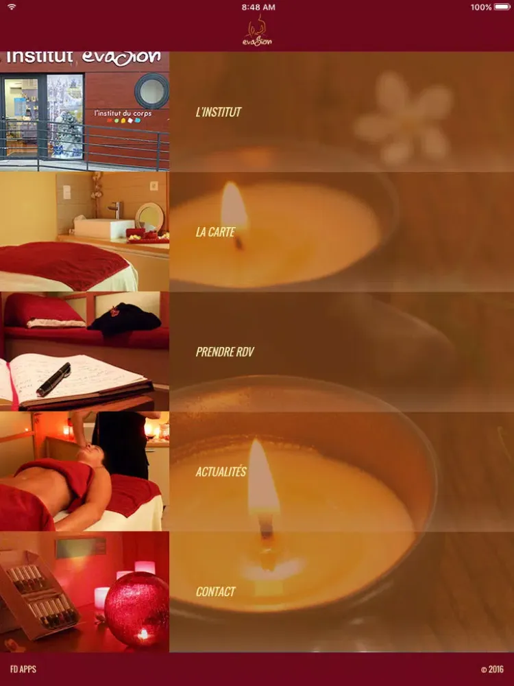 Institut Evasion iPad  Screenshots