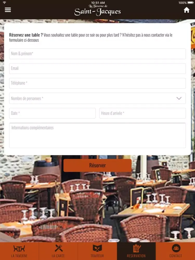 ภาพหน้าจอของ La Taverne de Saint Jacques iPad 
