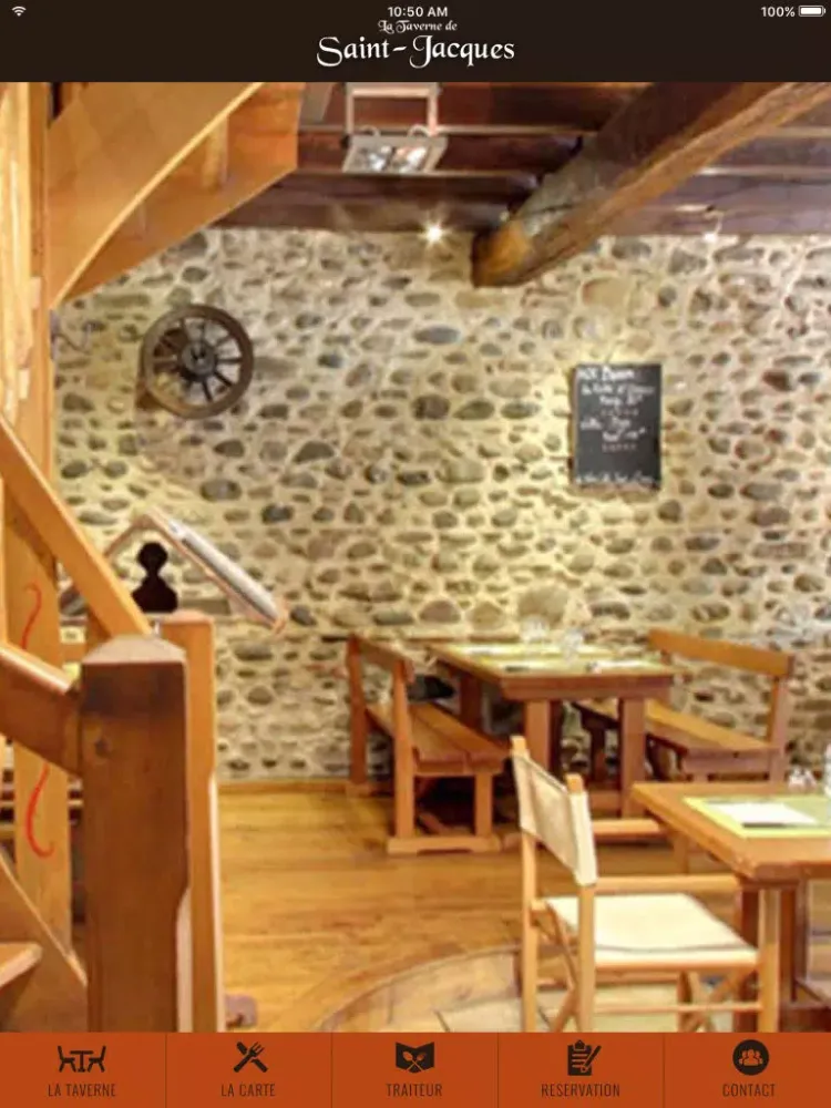 ภาพหน้าจอของ La Taverne de Saint Jacques iPad 