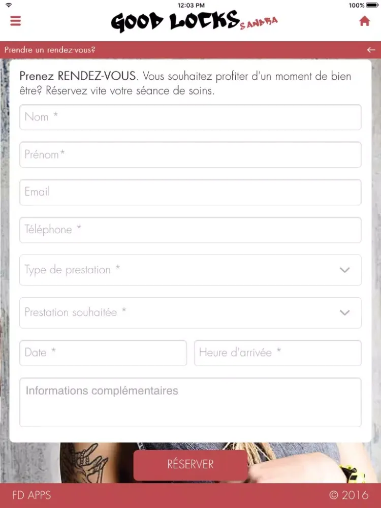 Zrzuty ekranu Good Locks Sandra iPad 