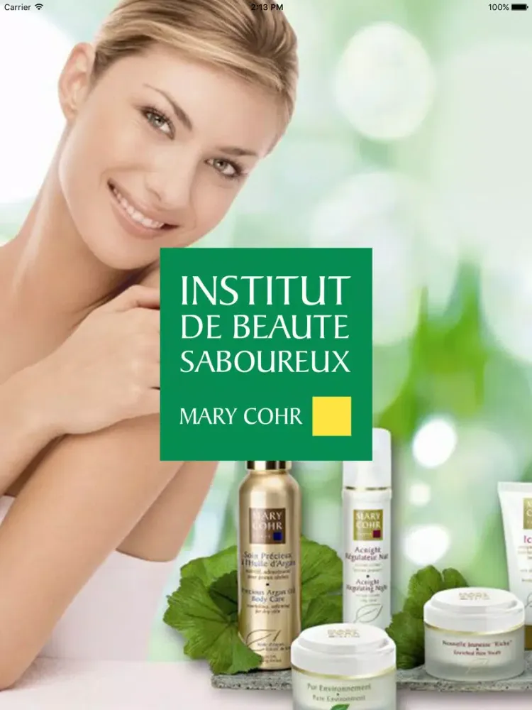 Institut de beauté Saboureux iPad  سکرین شاٹس