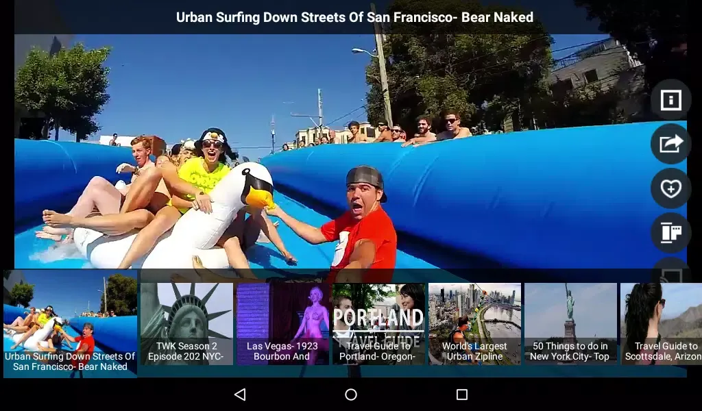 Capturas de pantalla de TripUSA