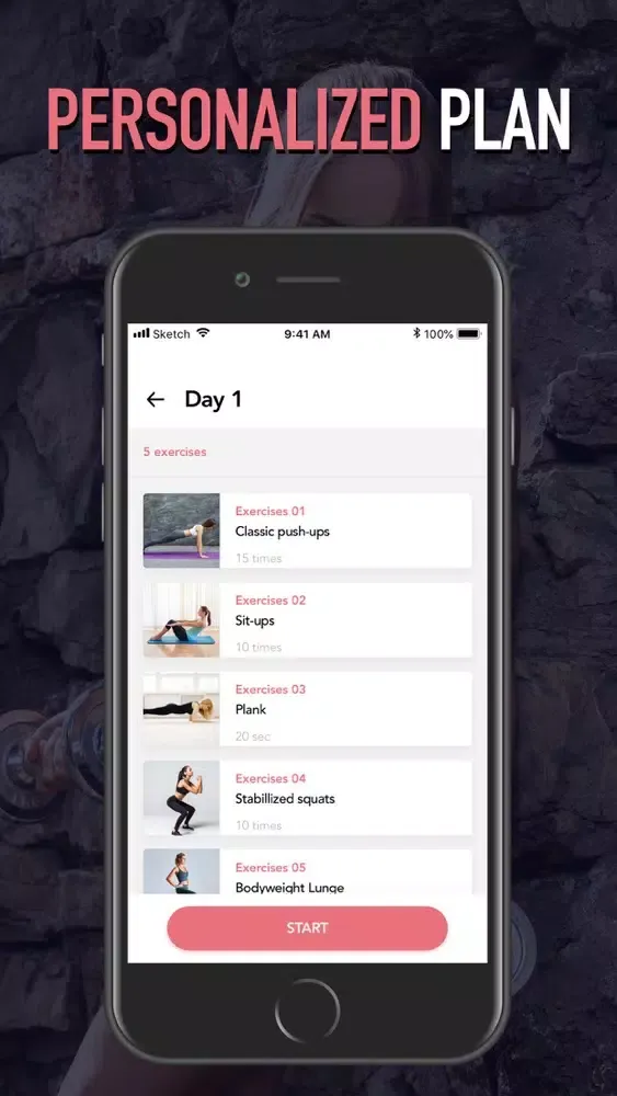 HomeFit: Lose Weight & Get Fit Screenshots