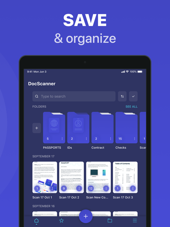 Скриншоты ScanMaster: Scan & Share Docs iPad 