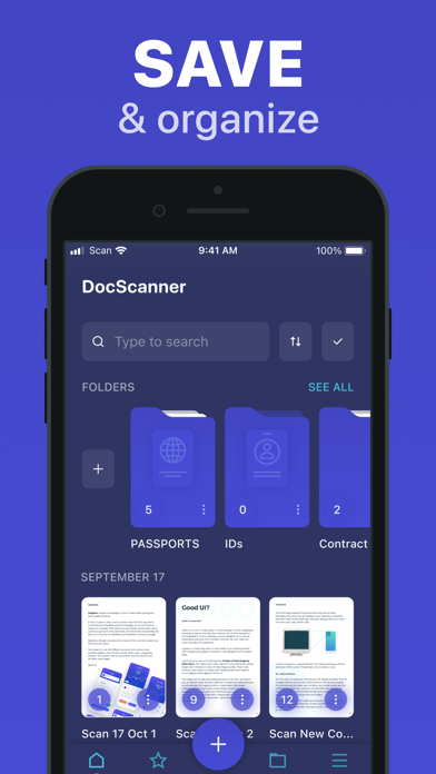 Скриншоты ScanMaster: Scan & Share Docs