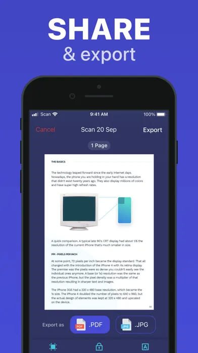 ScanMaster: Scan & Share Docs应用截图