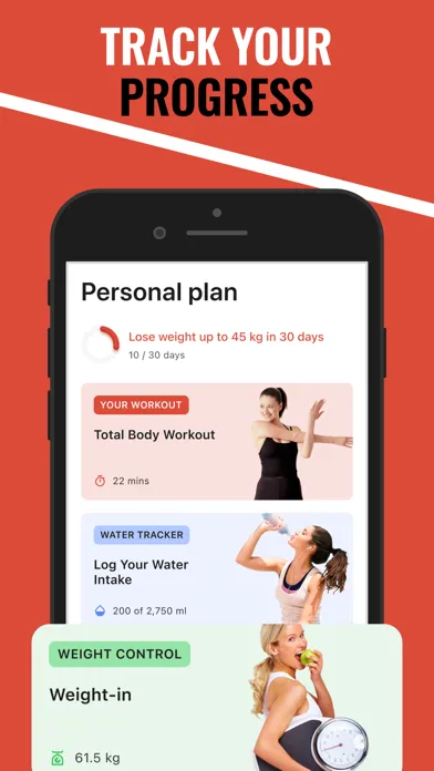 ภาพหน้าจอของ HomeFit Workouts: Lose Weight