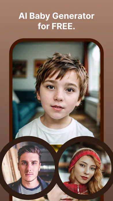 Capturas de pantalla de AI baby generator - FutureBaby
