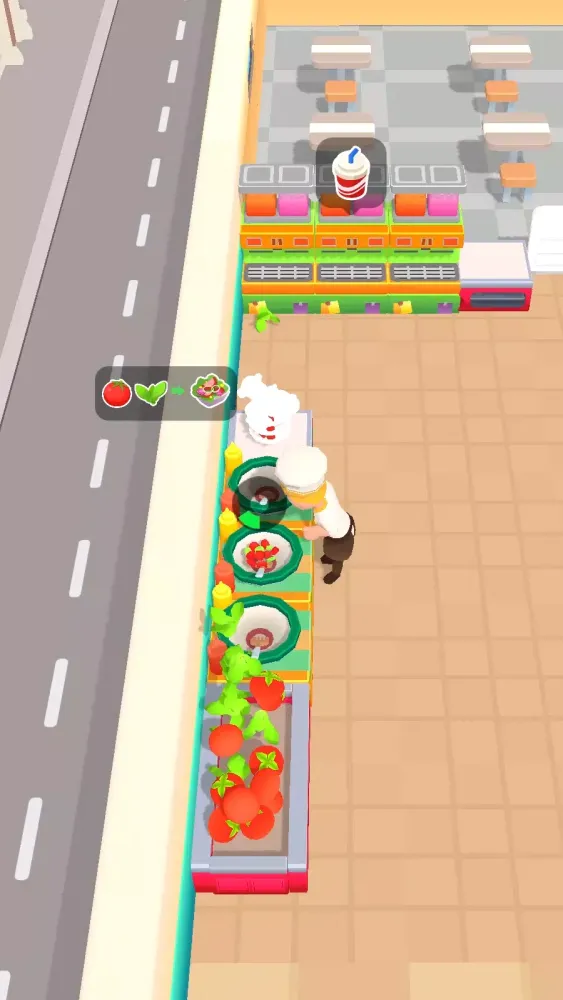 Capturas de tela do Chef Please