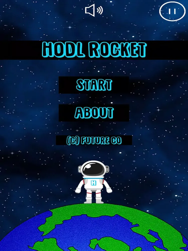 Tangkapan skrin HODL Rocket iPad 