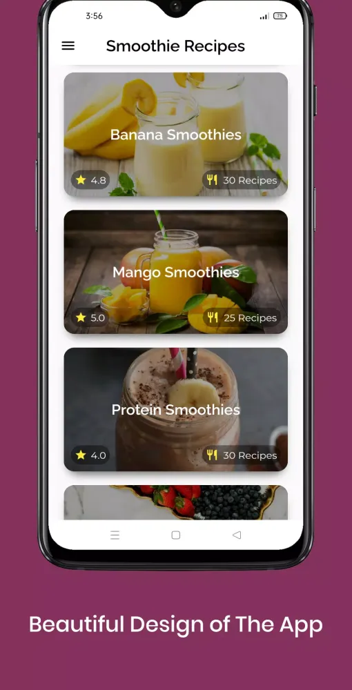Healthy Smoothie Recipes Screenshots