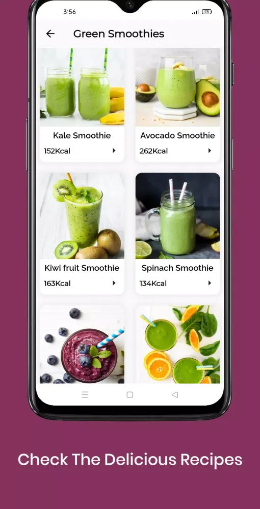 Healthy Smoothie Recipes Screenshots