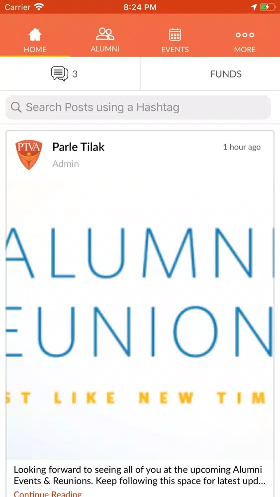 Zrzuty ekranu Parle Tilak Alumni