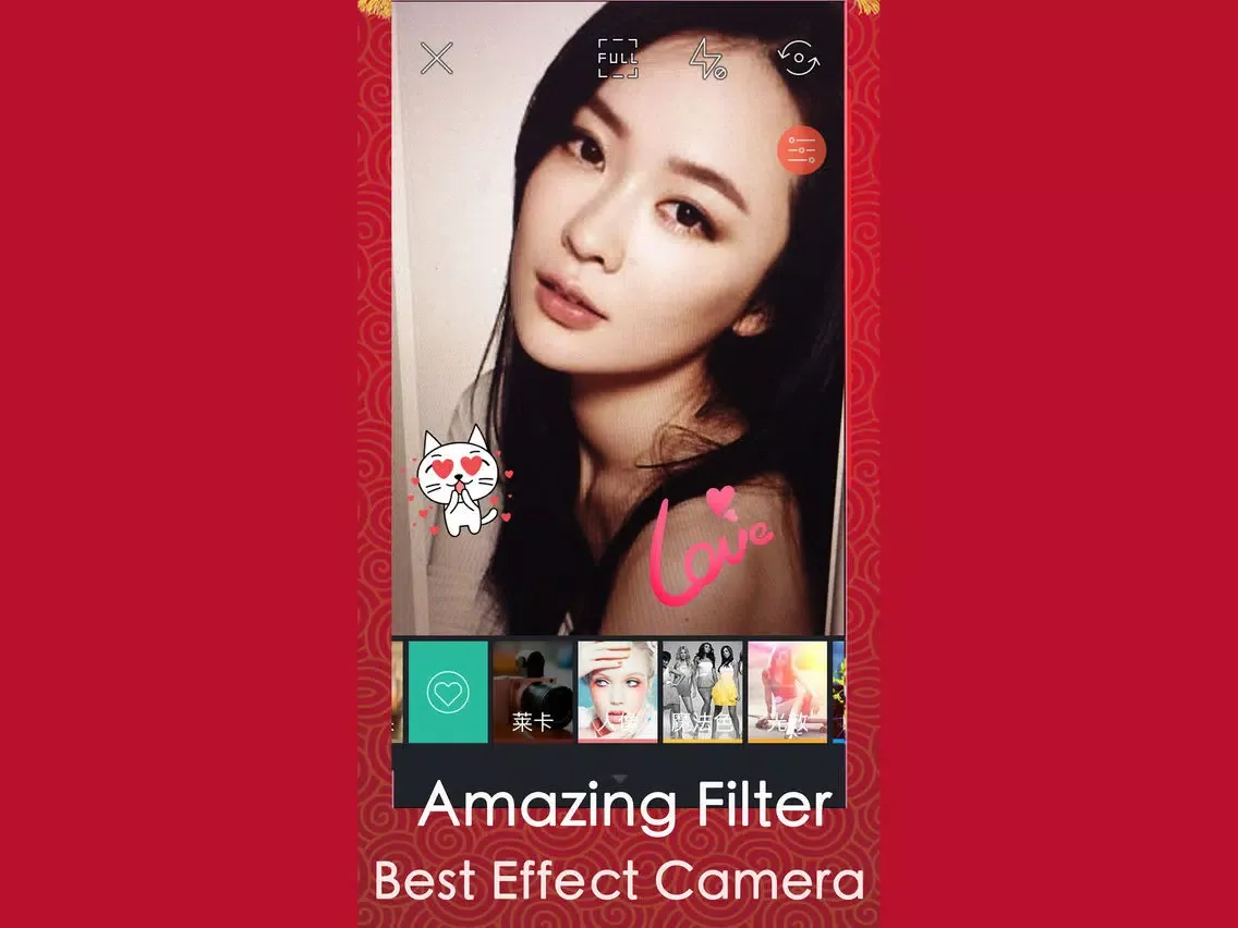 Tangkapan skrin Nice Sticker Camera-Selfie Camera&Pic Editor iPad 