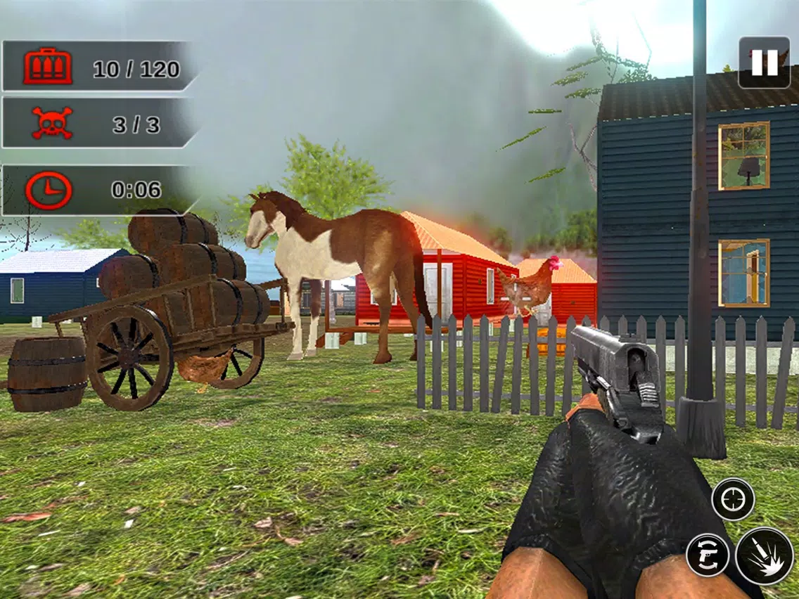 Tangkapan skrin Chicken Hunt Sniper shoot Pro iPad 
