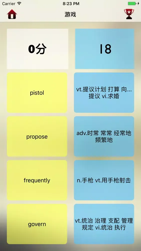Capturas de pantalla de 六级词汇必备宝典-六级通关利器
