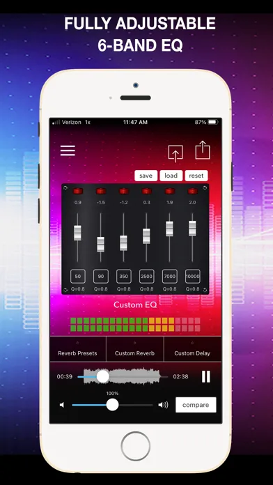 Capturas de pantalla de AudioMaster: Audio Mastering