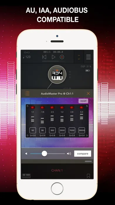 Capturas de pantalla de AudioMaster: Audio Mastering