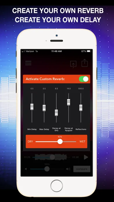 Capturas de pantalla de AudioMaster: Audio Mastering