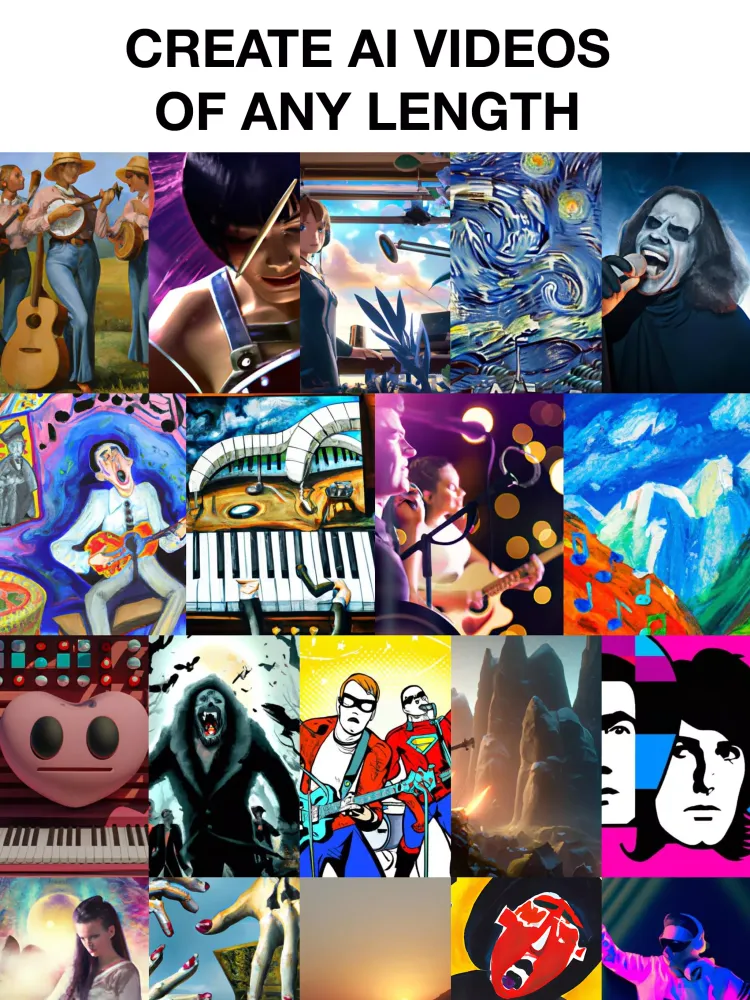 AI Music Video Generator MAIVE Ekran Görüntüleri