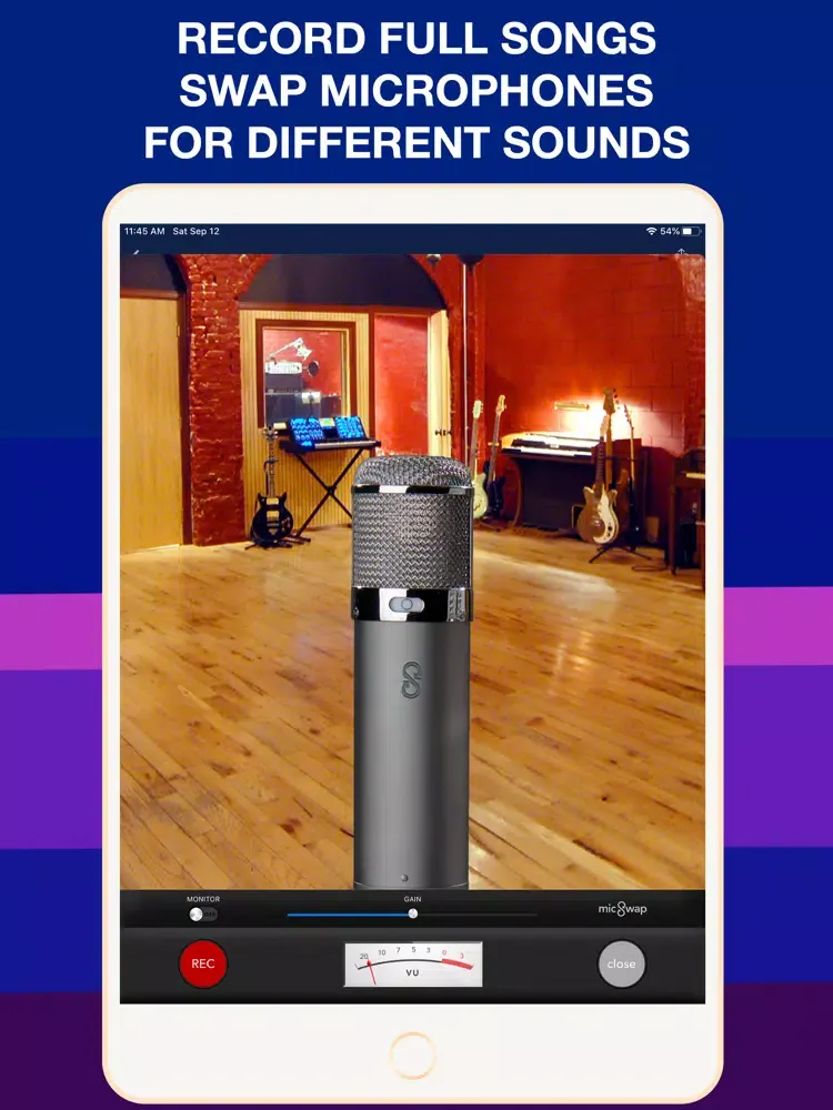 MicSwap MultiTrack Pro: iPad  Screenshots