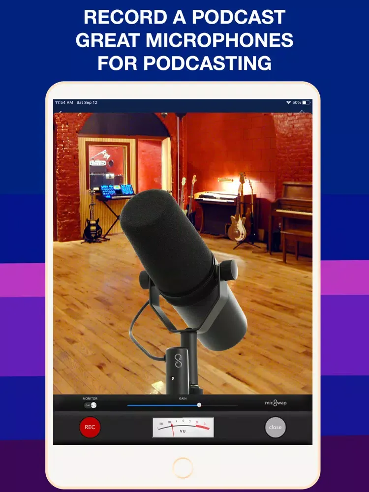 MicSwap MultiTrack Pro: iPad  Screenshots