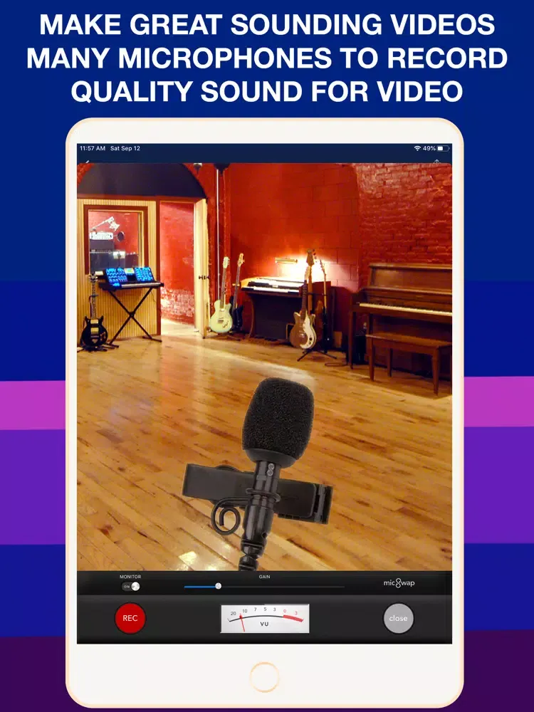 MicSwap MultiTrack Pro: iPad  Screenshots