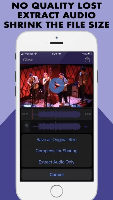 Capturas de pantalla de MicSwap Video Pro Audio Editor