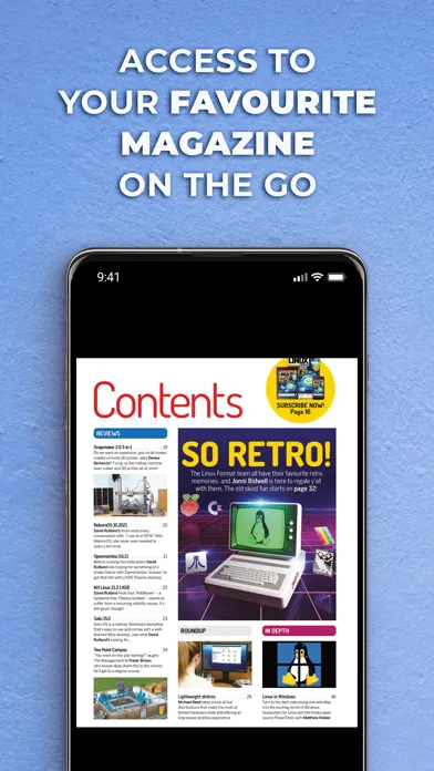 Tangkapan skrin Linux Format