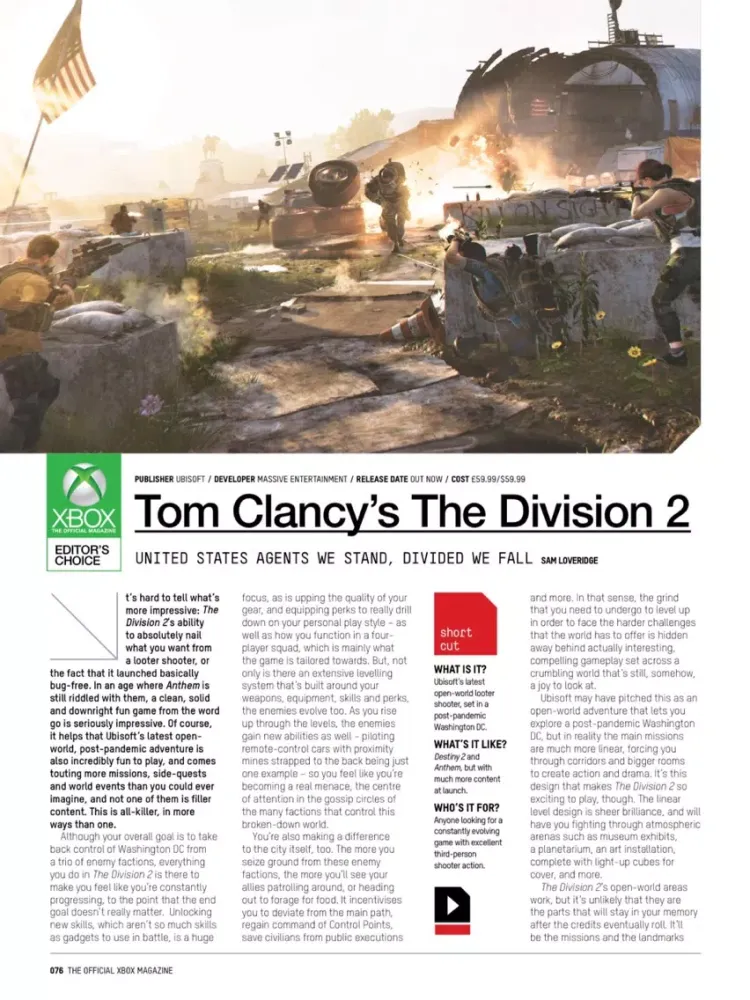 Zrzuty ekranu Official Xbox Magazine (US) iPad 