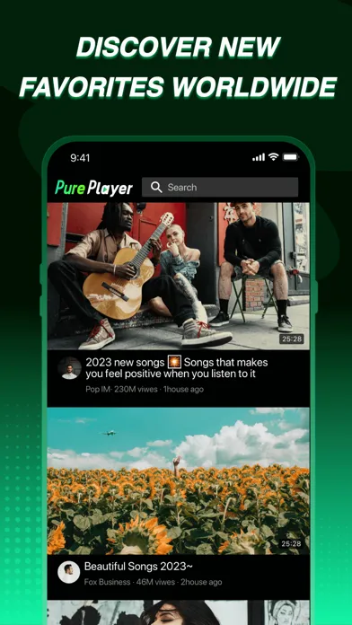 Скриншоты Music Player &MP3- Pure Player